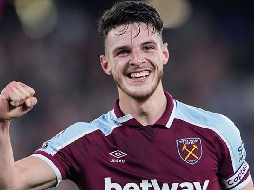 West Ham kërkon 100 milionë funte për shitjen e Rice