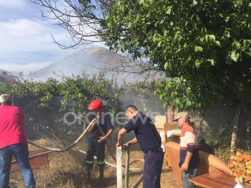 Devoll/Shpërthen bombola, digjet banesa e të moshuarit në fshatin Cangonj