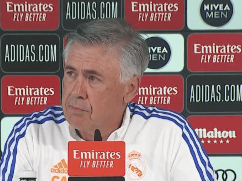 Ancelotti befasohet me Camavingan, flet edhe për Hazardin 