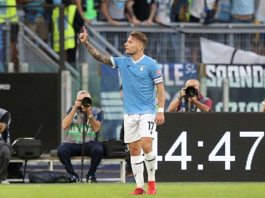 Lazio shmang humbjen në minutat e fundit