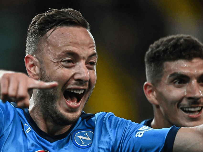 Napoli triumfon ndaj Udinese, Rrahmani realizon gol