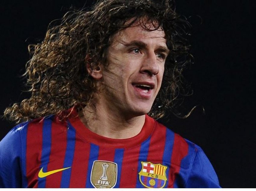 Puyol motivon tifozët e Barcelonës