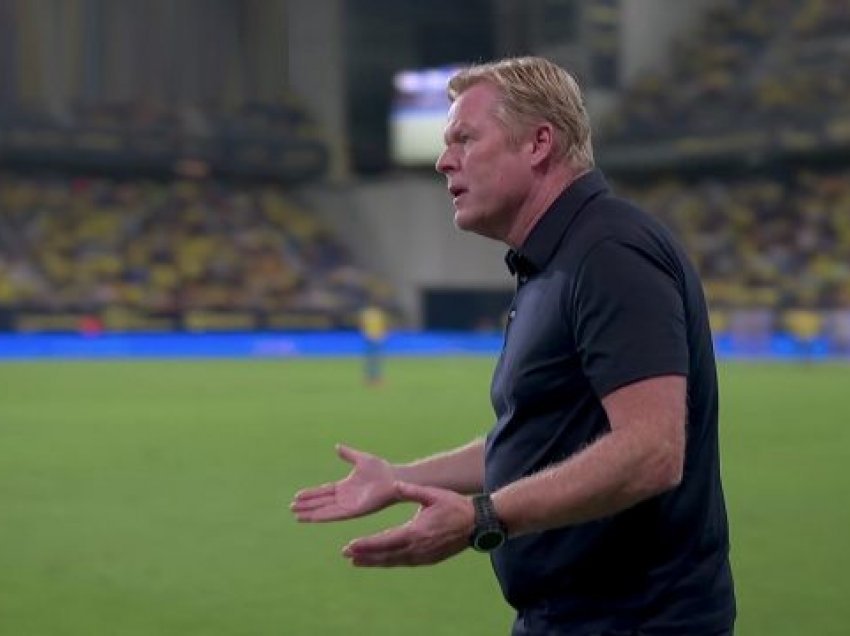 Koeman suspendohet