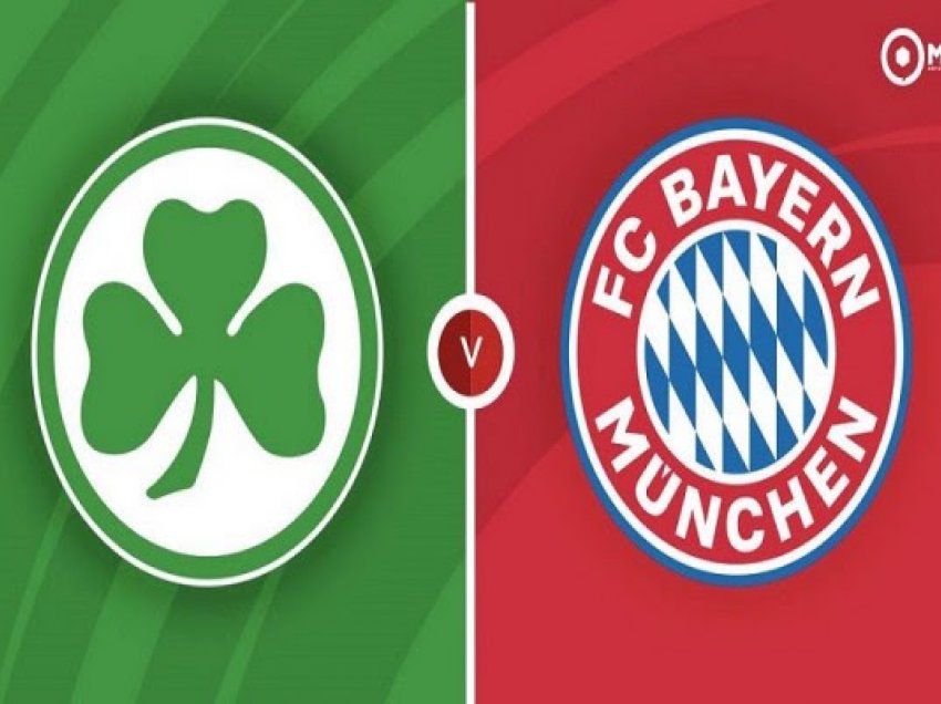 Greuther Furth-Bayern Munich, formacionet e mundshme