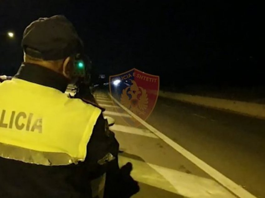 Me shpejtësi skëterrë deri në 161 km/h, ja si e pësuan shoferët në rrugën Tiranë-Elbasan,