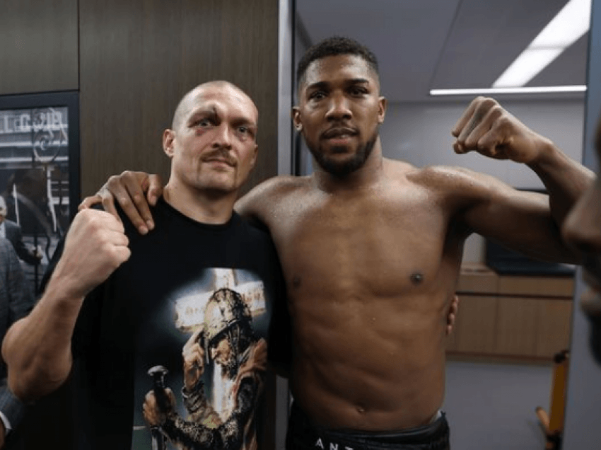 Joshua aktivizon klauzolën për rimetchin ndaj Usyk