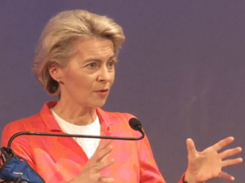 Nisja e bisedimeve me Tiranën e Shkupin brenda vitit, vlerësoi Von der Leyen