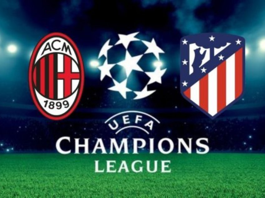 Milan – Atletico Madrid, statisktikat