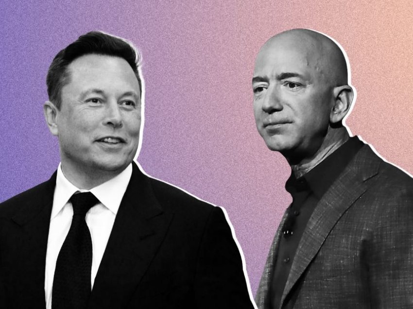 Elon Musk tejkalon sërish Jeff Bezos 