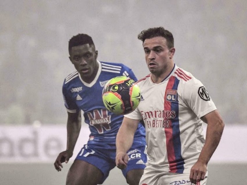 Shaqiri nga fillimi për Lyon kundër Brondby, formacionet zyrtare