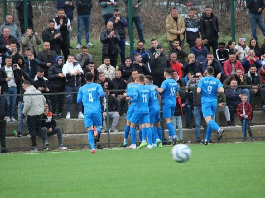 Ferizaj fiton derbin e madh, marshon drejt elitës së futbollit të Kosovës 