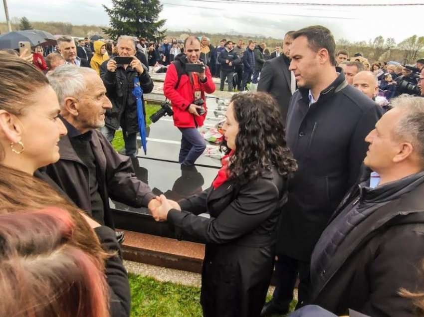 Osmani bëri homazhe te memoriali i Masakrës së Lybeniqit