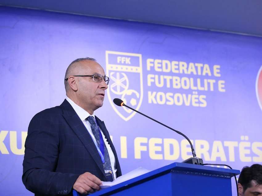 FFSHGJ përgëzon Agim Ademin me rastin e rizgjedhjes President i FFK-së