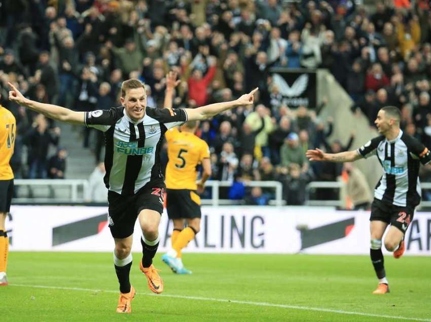 Penalltia fatale për Wolves-in, duarbosh nga Newcastle