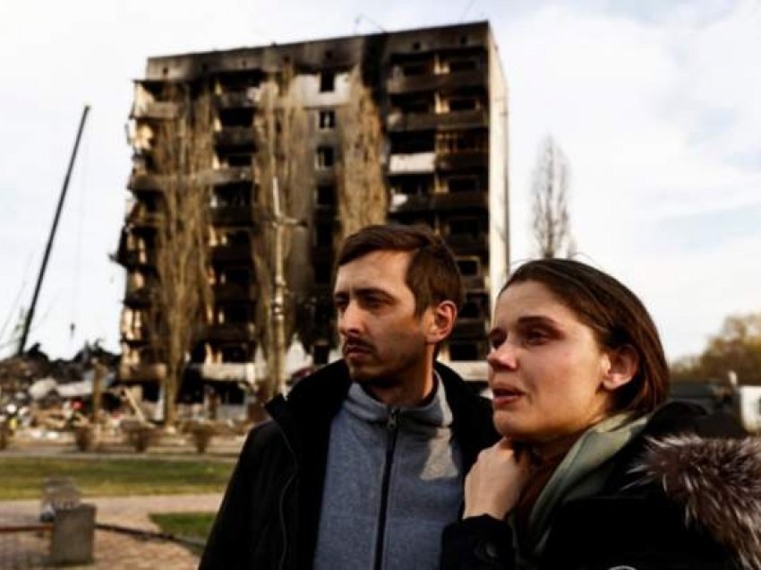 Fotografitë e shkatërrimit në Borodyanka