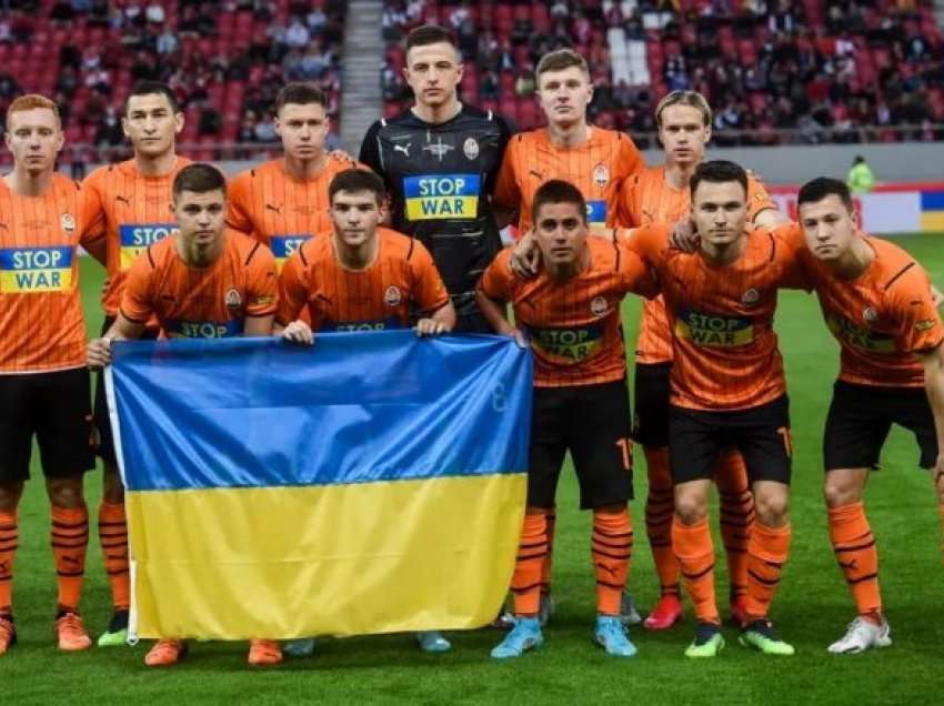 Shakhtar Donjetsk zbret për herë të parë në fushë që nga fillimi i luftës