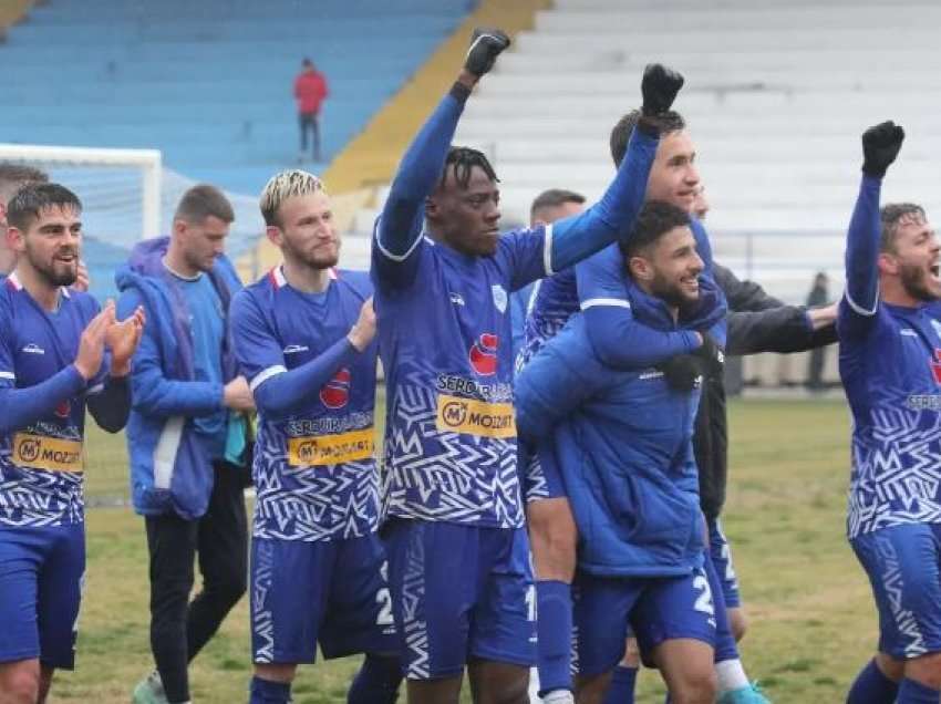 Shkupit fiton bindshëm, i buzëqesh titulli i ri i kampionit