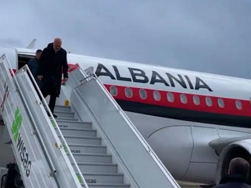 Rama mbërrin në Berlin, video nga pritja ceremoniale që i bëhet në aeroport