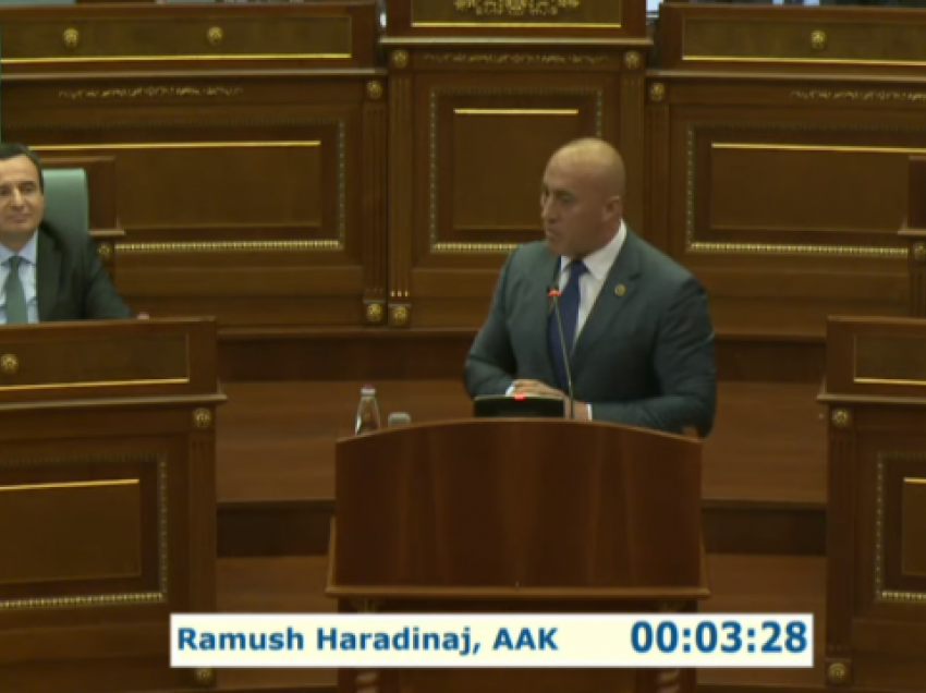 Haradinaj: Qeveria Kurti po i lufton UÇK-në dhe Amerikën