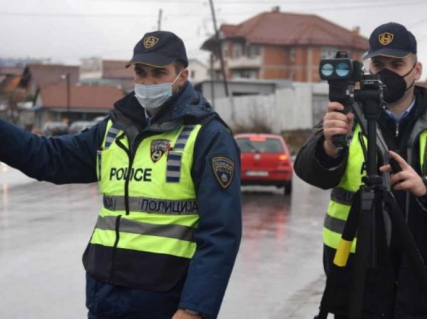 Maqedoni, për tejkalim shpejtësie, janë gjobitur 92 shoferë në mbarë vendin