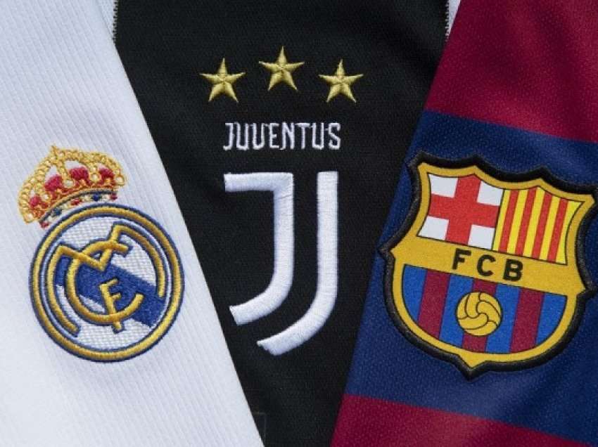 E bujshme, UEFA-s i jepet drita e gjelbër për të sanksionuar Realin, Juventusin dhe Barcelonën