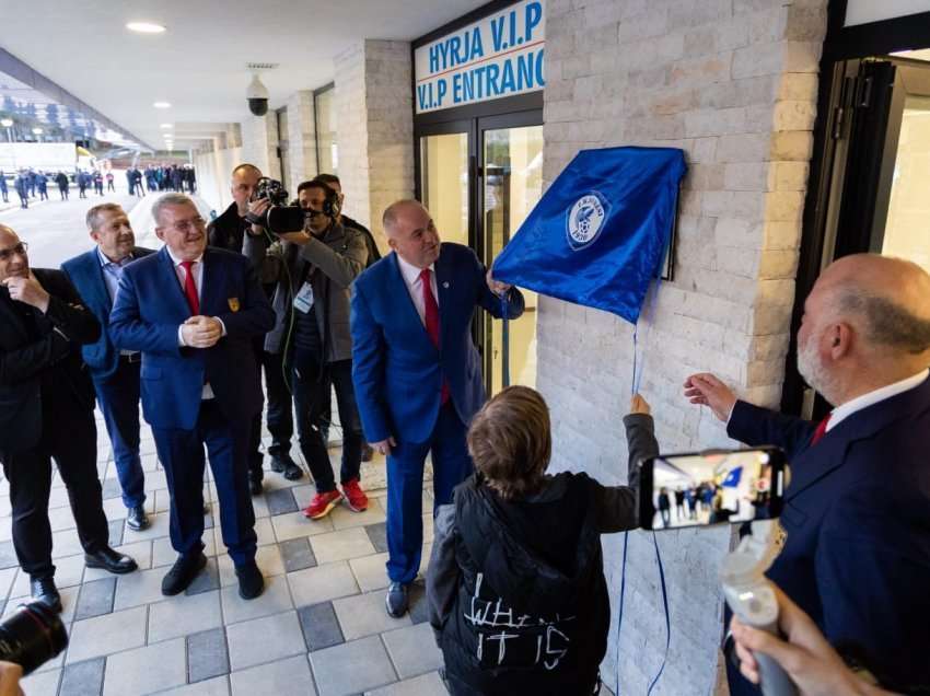 Agim Ademi mori pjesë në inaugurimin e “Kukës Arena” 