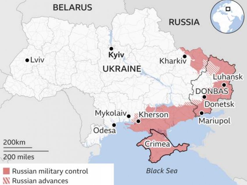 Intelegjenca e Britanisë së Madhe: Rusia ende nuk ka arritur një përparim të rëndësishëm