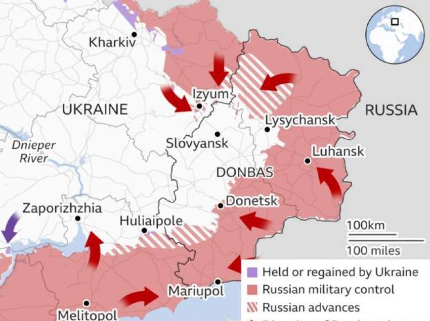 ISW: Rusia po bën përparim të ngadalshëm 