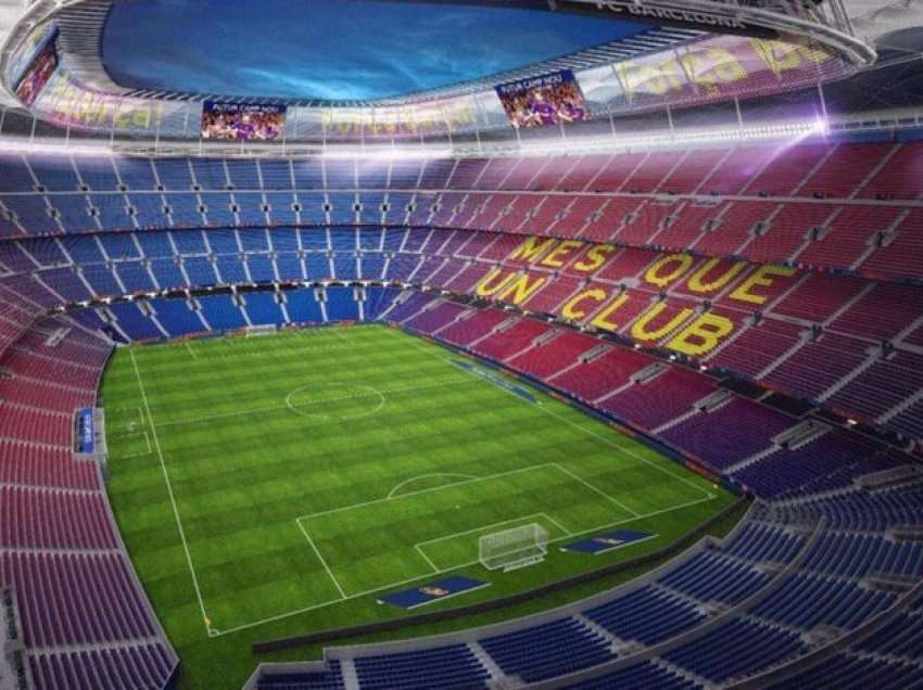 Barcelona ka vendosur të rinovojë stadiumin”Camp Nou”