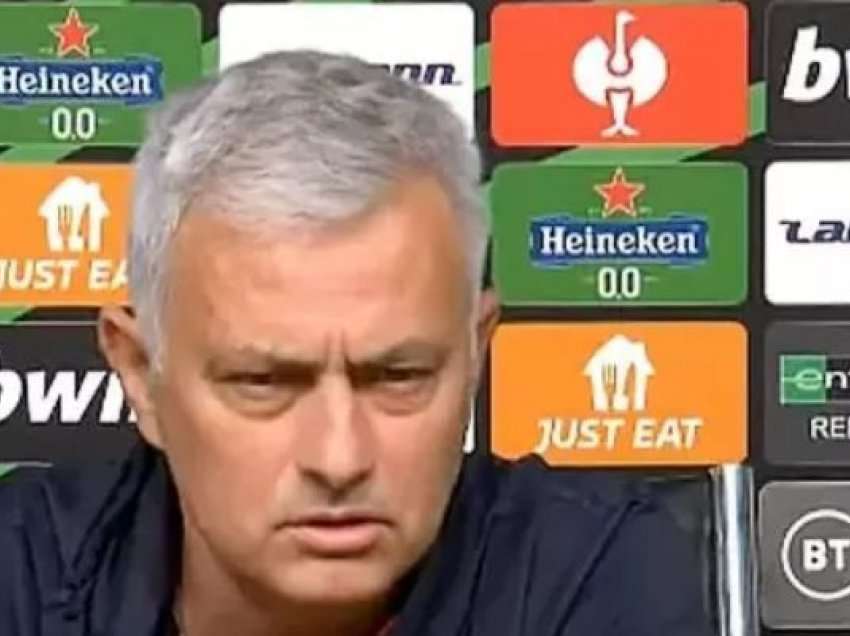 Mourinho i zemëruar 