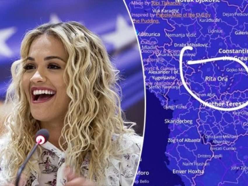 ​Rita Ora shprehet krenare që është lindur në Prishtinë