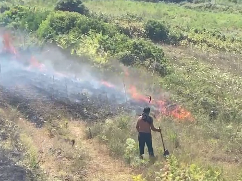 Situata e zjarreve në vend/ 4 vatra aktive, 358 efektivë në terren