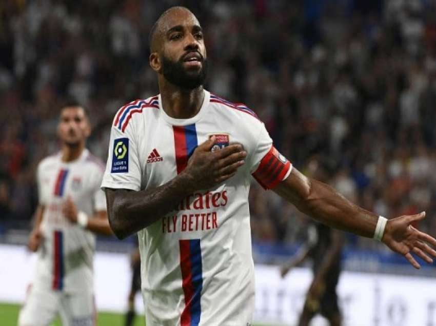 Lacazette debuton me gol te Lyoni 