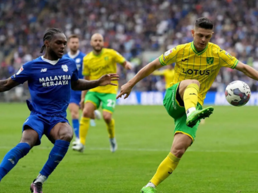 Rashica asiston në barazimin e Norwich Cityt