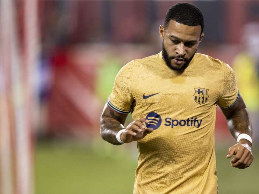 Barca mund ta lëshojnë edhe me parametra zero Memphis Depay