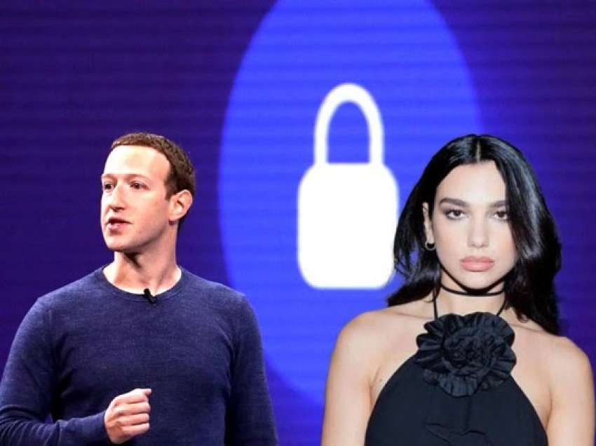 ​Dua Lipa tërheq vëmendjen e Mark Zuckerberg