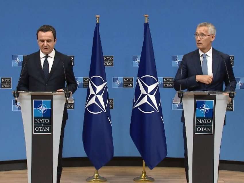 Kurti i vendosur pas takimit me Stoltenberg: Kërkojmë anëtarësimin në NATO - Reciprociteti në targa, nuk ka alternativë