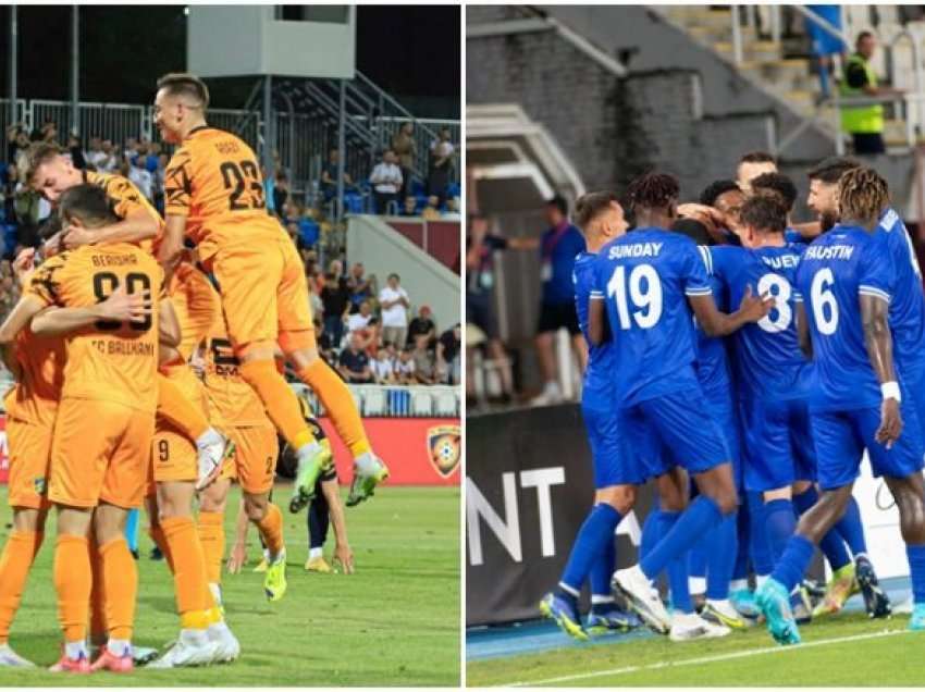 Shkupi – Ballkani: Formacionet e mundshme