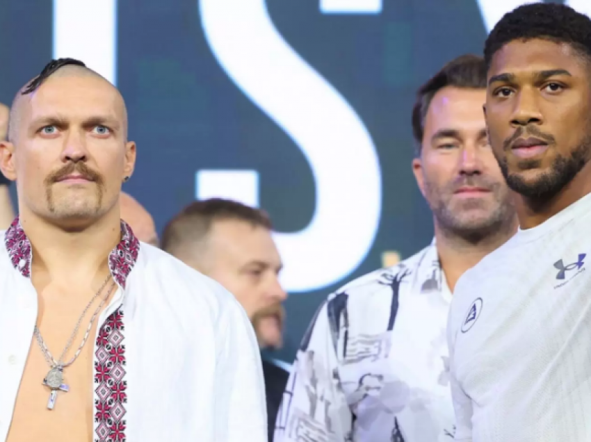 Joshua e Usyk shtojnë në peshë, gati për revanshin