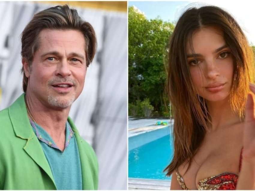 Romancë e re në showbiz? Brad Pitt dhe Emily Ratajkowski fotografohen bashkë në New York