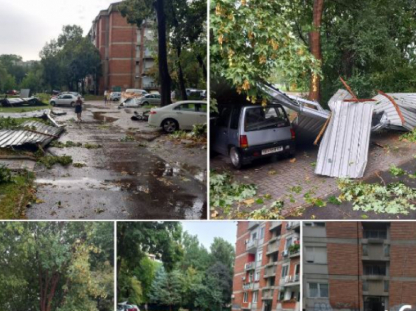 Moti i ligë kaploi Shkupin, ka shkaktuar disa dëme në Kozle