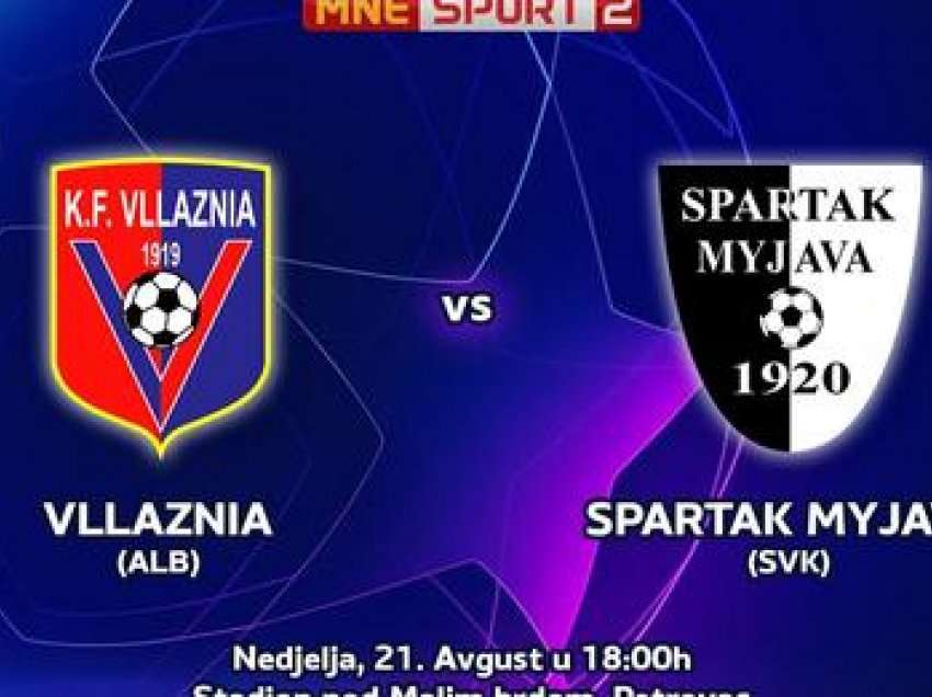 Vllaznia sfidon sot kampionen e Sllovakisë