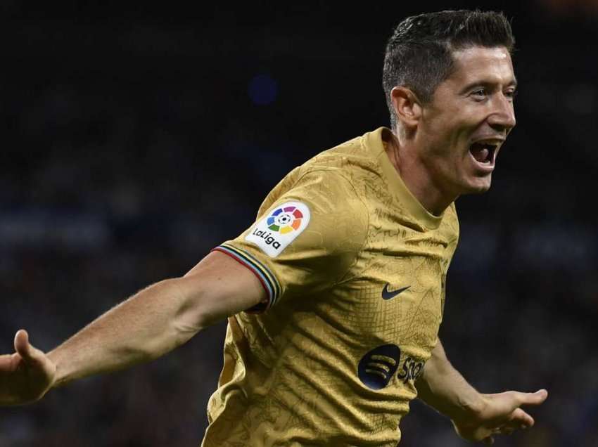 Lewandowski shënon golat e parë për Barcelonën dhe për fitoren e parë