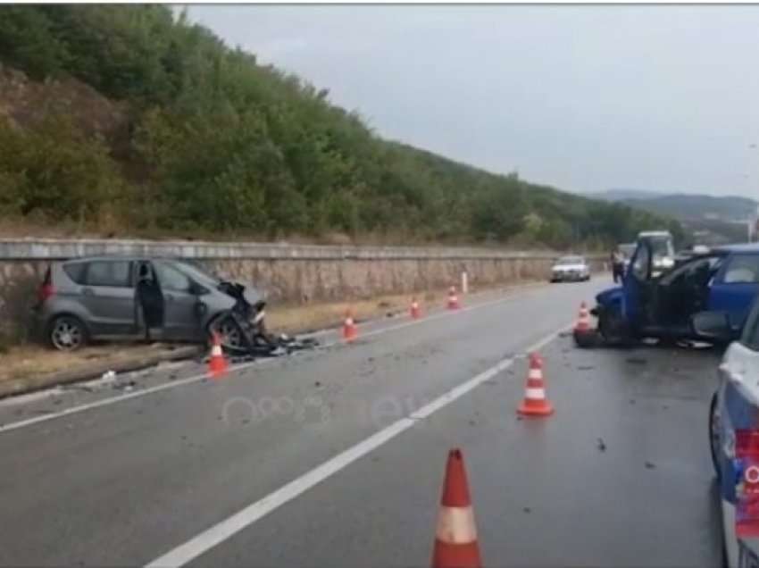 Aksident trafiku afër pikës kufitare Qafë Thanë, mbeten të lënduar dy banorë të Strugës