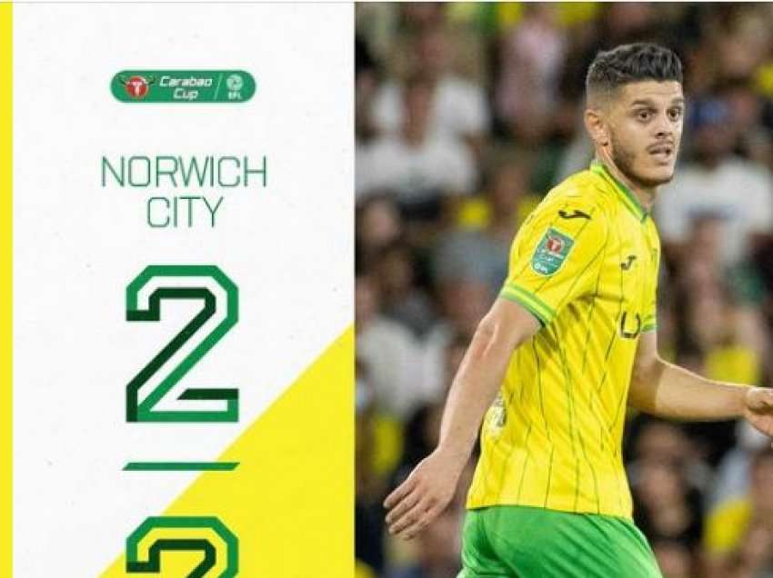 Mbrëmje e keqe për Rashicën dhe Norwich-in