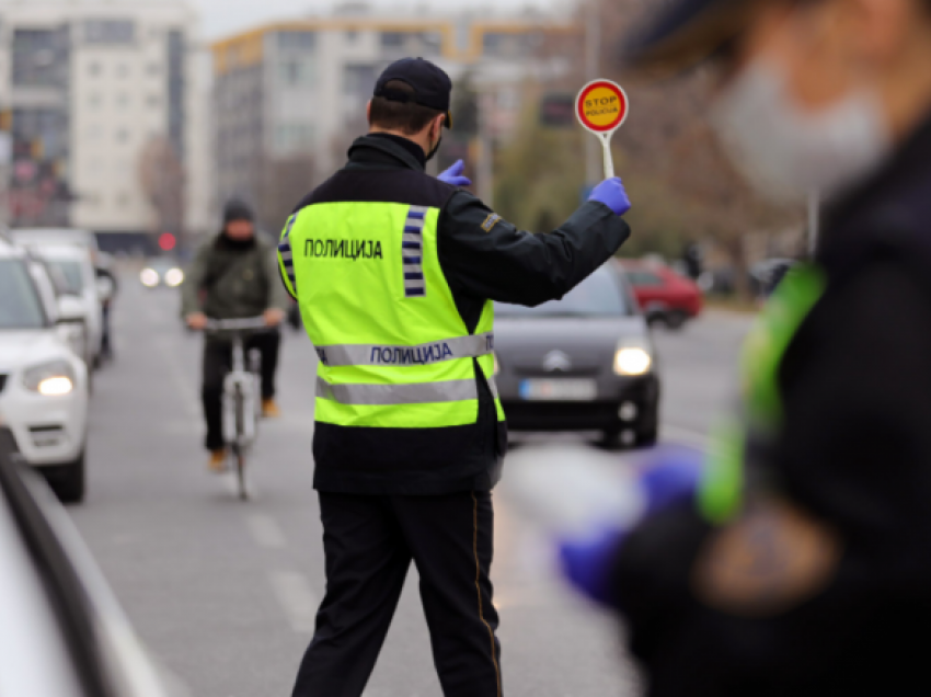 Dje 133 gjoba në Shkup, 21 për tejkalim të shpejtësisë