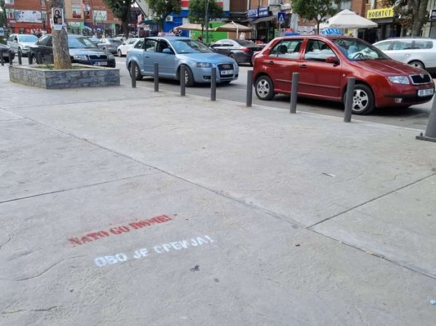 ​Grafitet në veri, alarmon eksperti i sigurisë: Ky është qëllimi i Serbisë!