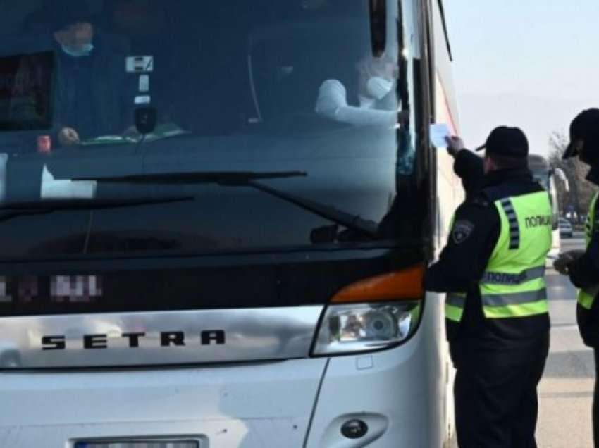 Në Maqedoni brenda një dite 60 autobusë konstatohen me defekte