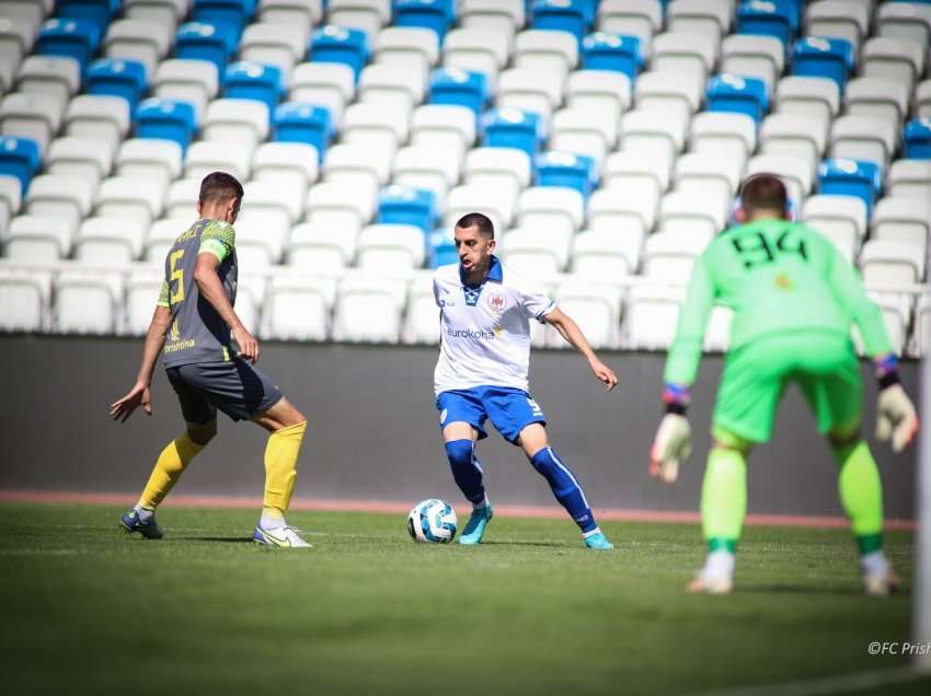 Prishtina kalon në epërsi në stadiumin “Zahir Pajaziti”