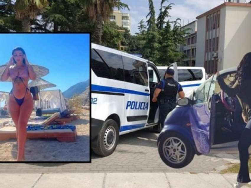 Goditi me kokë e shkelma policin, zbardhet dosja e 28 vjeçares që u arrestua në Bilisht